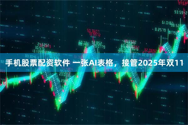 手机股票配资软件 一张AI表格，接管2025年双11